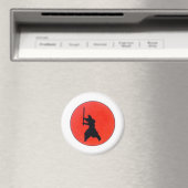 Japanse Bushido-weg van de Warrior Ninja Magnet (Insitu (Vaatwasser))