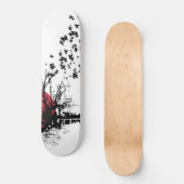Japanse Butterflies Skateboard (Voorkant)
