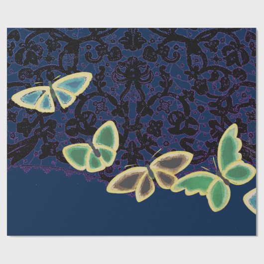 JAPANSE BUTTERFLIES VOOR HET verpakken van papier  (Vlak)