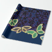 JAPANSE BUTTERFLIES VOOR HET verpakken van papier  (Uitgerold)