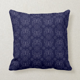 Japanse Butterfly Sashiko Pillow Kussen