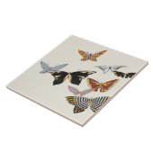 Japanse Butterfly TC22-04 Tegeltje (Zijkant)