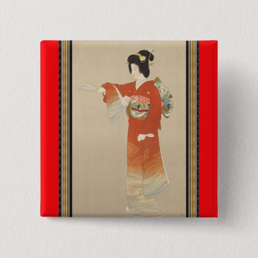 Japanse Button (Voorkant)