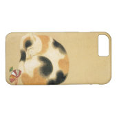 Japanse Calico-kat, Hanabusa Itchō Case-Mate iPhone Case (Achterkant (Horizontaal))