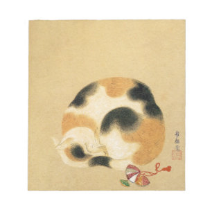 Japanse Calico-kat, Hanabusa Itchō Notitieblok