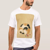 Japanse Calico-kat, Hanabusa Itchō T-shirt (Voorkant)