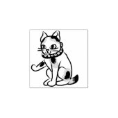 Japanse Calico Rubberen Stempel (Afrduk)