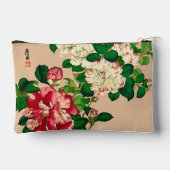  Japanse Camellias. Diep roze op beige Etui (Achterkant)