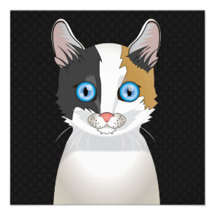 Japanse Cartoon voor barbestaart Foto Afdruk