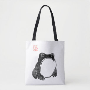 Japanse Chagrijnige Kikker Pad Niet Onder De Indru Tote Bag