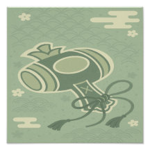 Japanse charme∣de gelukkige hamer van de traditie