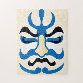 Japanse charme∣Traditionele Kabuki Theater Make-up Legpuzzel