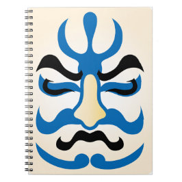 Japanse charme∣Traditionele Kabuki Theater Make-up Notitieboek