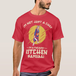Japanse Chef Japan Samurai Koken Koks Maaltijden C T-shirt