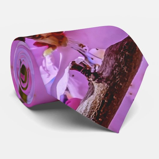 Japanse Cherry Blossom 13 Stropdas (Opgerold)