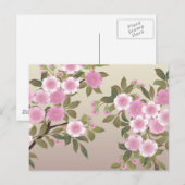 Japanse Cherry Blossom Briefkaart (Voorkant / Achterkant)