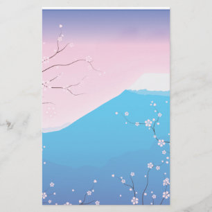 Japanse Cherry Blossom Briefpapier