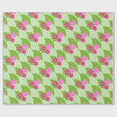 Japanse Cherry Blossom Cadeaupapier (Vlak)