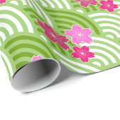 Japanse Cherry Blossom Cadeaupapier (Rol Hoek)