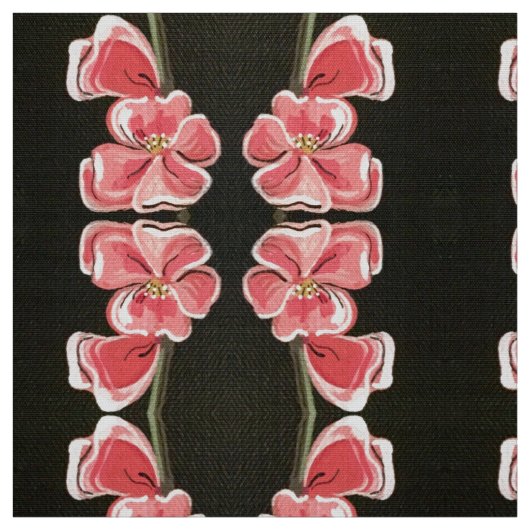Japanse Cherry Blossom Fabric Stof (Swatch)