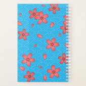 Japanse Cherry Blossom Floral Planner (Achterkant)