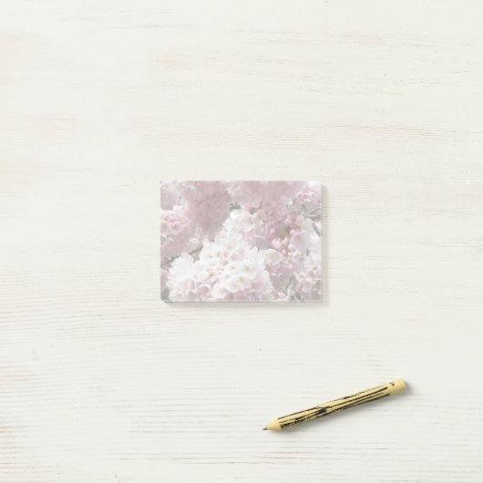Japanse Cherry Blossom Floral Post-it® Notes (Op bureau)