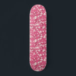 Japanse Cherry Blossom Flower Pink Floral Persoonlijk Skateboard<br><div class="desc">Japanse Cherry Blossom Flower Pink Floral skateboard</div>