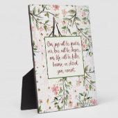 Japanse Cherry Blossom Flowers Sharing a Moment Fotoplaat (Zijkant)