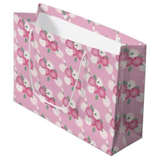 Japanse Cherry Blossom Groot Cadeauzakje (Voorkant Gekanteld)