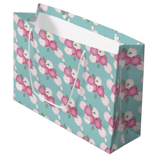 Japanse Cherry Blossom Groot Cadeauzakje (Voorkant Gekanteld)
