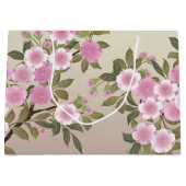 Japanse Cherry Blossom Groot Cadeauzakje (Voorkant)