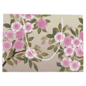 Japanse Cherry Blossom Groot Cadeauzakje (Achterkant)