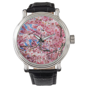 Japanse Cherry Blossom Horloge