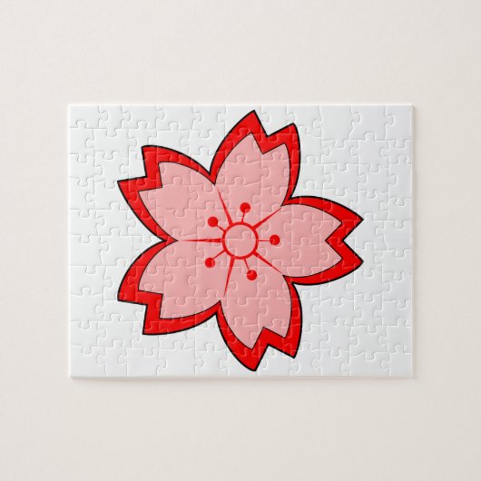 Japanse Cherry Blossom Legpuzzel (Horizontaal)