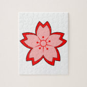 Japanse Cherry Blossom Legpuzzel (Verticaal)