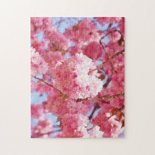 Japanse Cherry Blossom Legpuzzel (Verticaal)