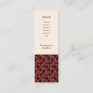 Japanse Cherry Blossom Mini Visitekaartje