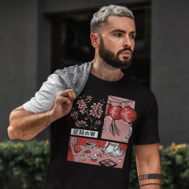 Japanse Cherry Blossom Picnic T-shirt