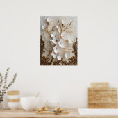 Japanse Cherry Blossom Poster (Keuken)