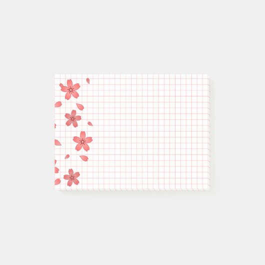 Japanse Cherry Blossom Sakura Post-it® Notes (Voorkant)