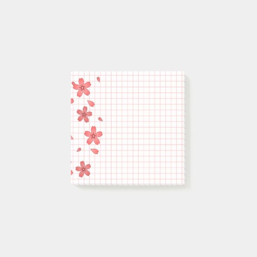 Japanse Cherry Blossom Sakura Post-it® Notes (Voorkant)