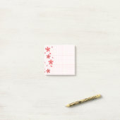 Japanse Cherry Blossom Sakura Post-it® Notes (Op bureau)