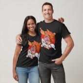 Japanse Cherry Blossom Tree Koi Fish Yin Yang T-shirt (Unisex)