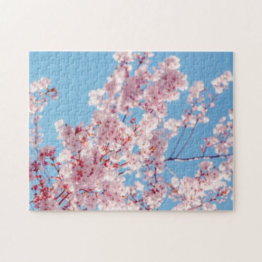 Japanse Cherry Blossom Tree Legpuzzel (Horizontaal)