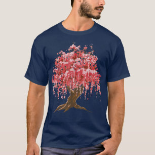 Japanse Cherry Blossom Tree Sakura Natuur Grafisch T-shirt