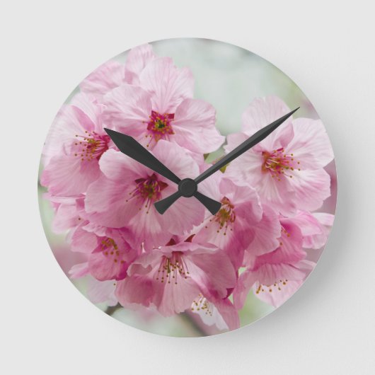 Japanse Cherry Blossom, Wall Clock Ronde Klok (Voorkant)