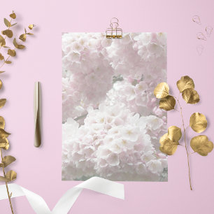 Japanse Cherry Blossoms Floral Stationery Paper