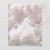 Japanse Cherry Blossoms Floral Stationery Paper (Achterkant)