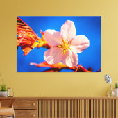 Japanse Cherry Sakura Flower Canvas Afdruk (Insitu (Woonkamer))