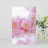 Japanse Cherry Tree Blossom Briefpapier (Staand voorkant)